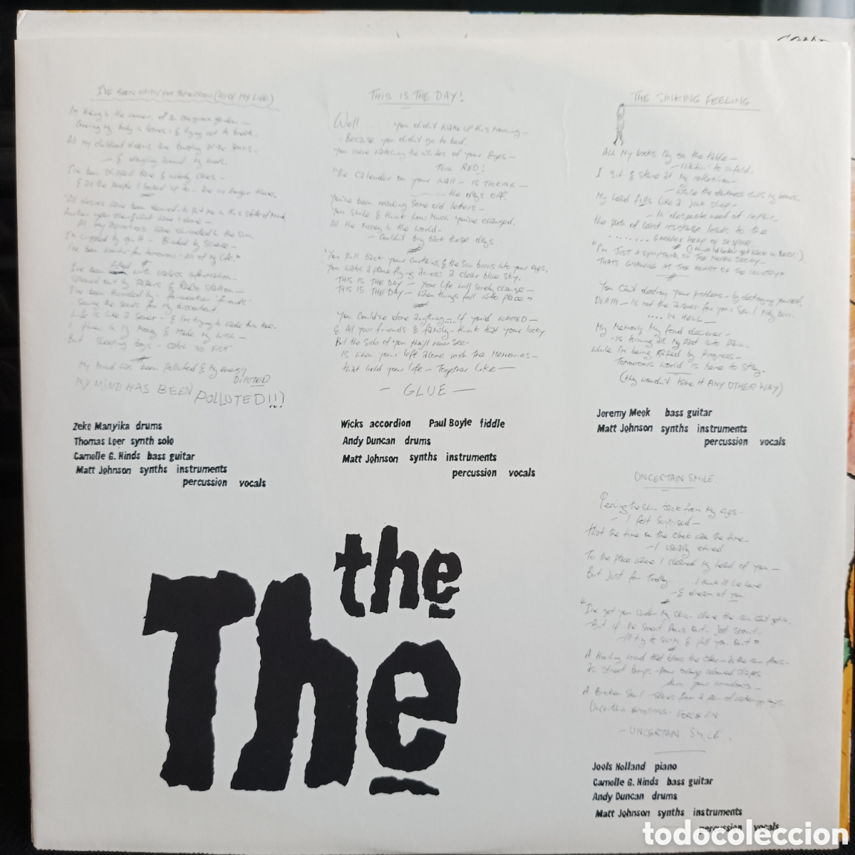 Discos de vinilo: The The - Soul Mining 1983 UK - Foto 3