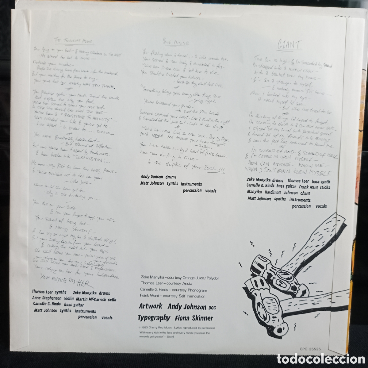Discos de vinilo: The The - Soul Mining 1983 UK - Foto 4