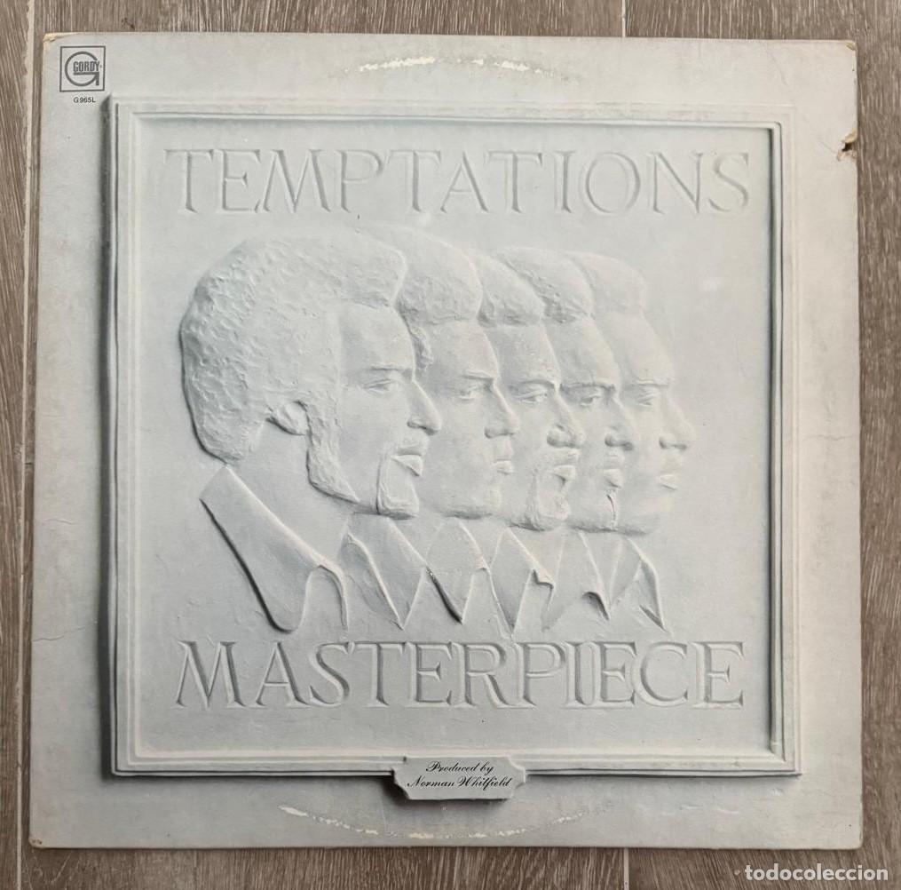 Discos de vinilo: the temptations 33t masterpiece VG EX - Foto 1