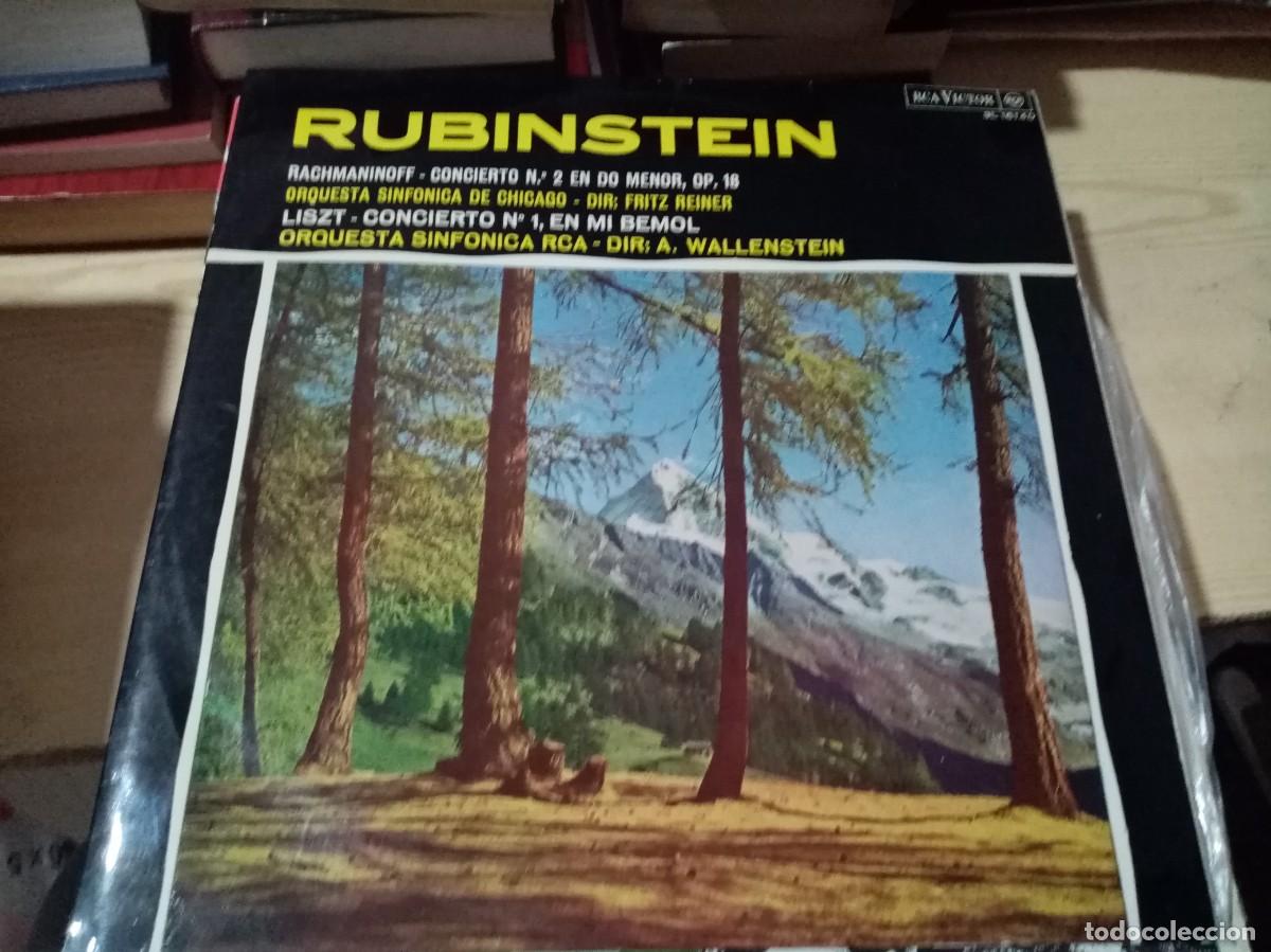 Discos de vinilo: RUBINSTEIN. RACHMANIOFF. CONCIERTO N&ordm; 2. EN DO MENOR. C8V - Foto 1