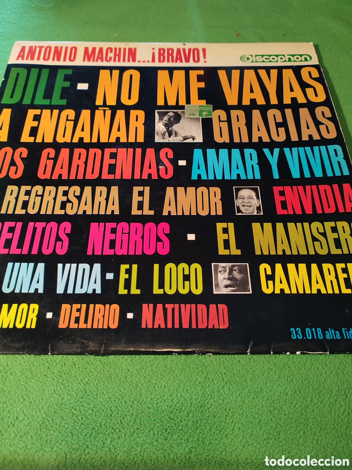 Discos de vinilo: Antonio Machin - Antonio Mach&iacute;n..Bravo - Foto 1