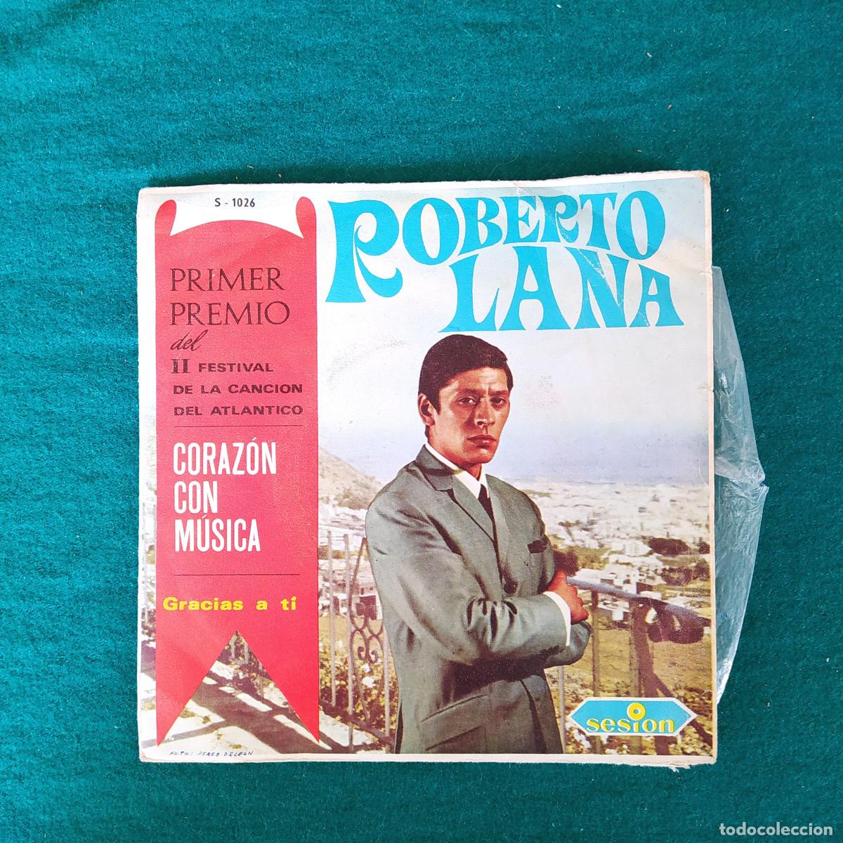 Discos de vinilo: Roberto Lana &ndash; Coraz&oacute;n Con Musica - Foto 1