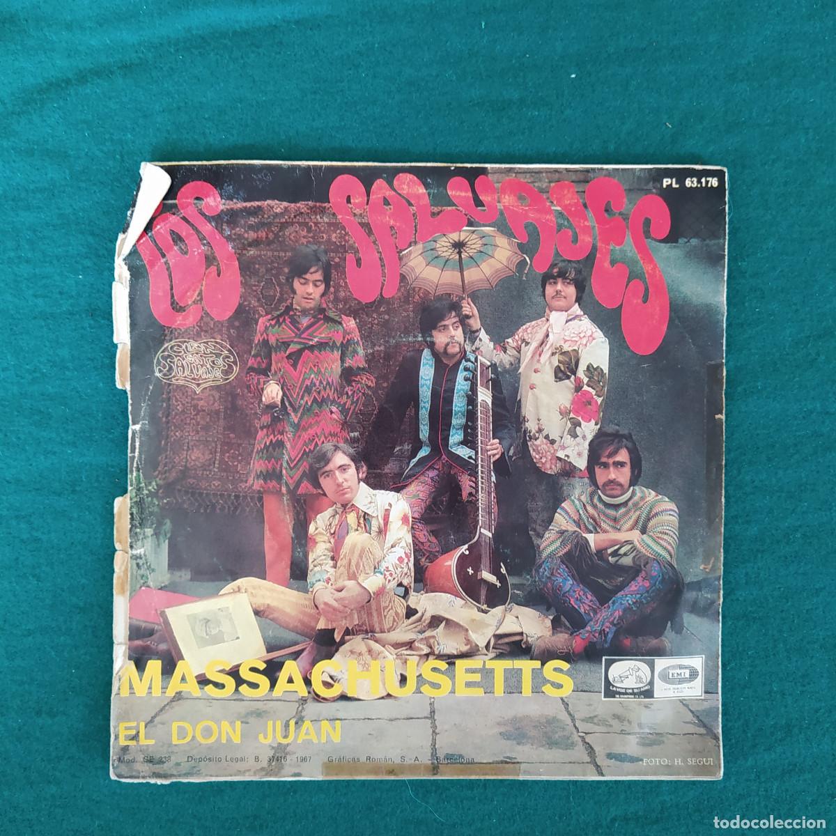 Discos de vinilo: Los Salvajes &ndash; Massachusetts - Foto 2
