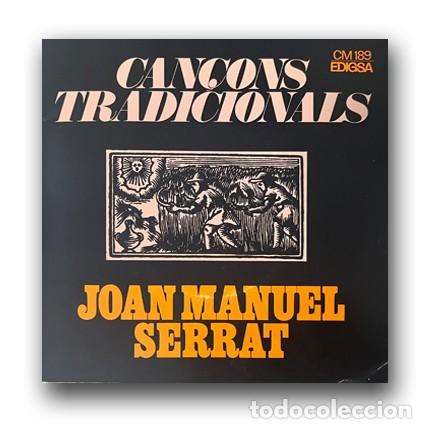 Discos de vinilo: Joan Manuel Serrat &ndash; Can&ccedil;ons Tradicionals Single 7&rdquo; - Foto 1