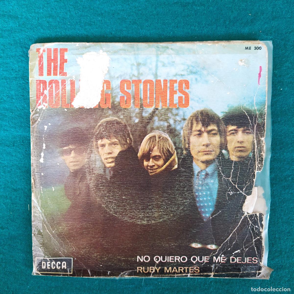 Discos de vinilo: The Rolling Stones &ndash; No Quiero Que Me Dejes / Ruby Martes - Foto 1