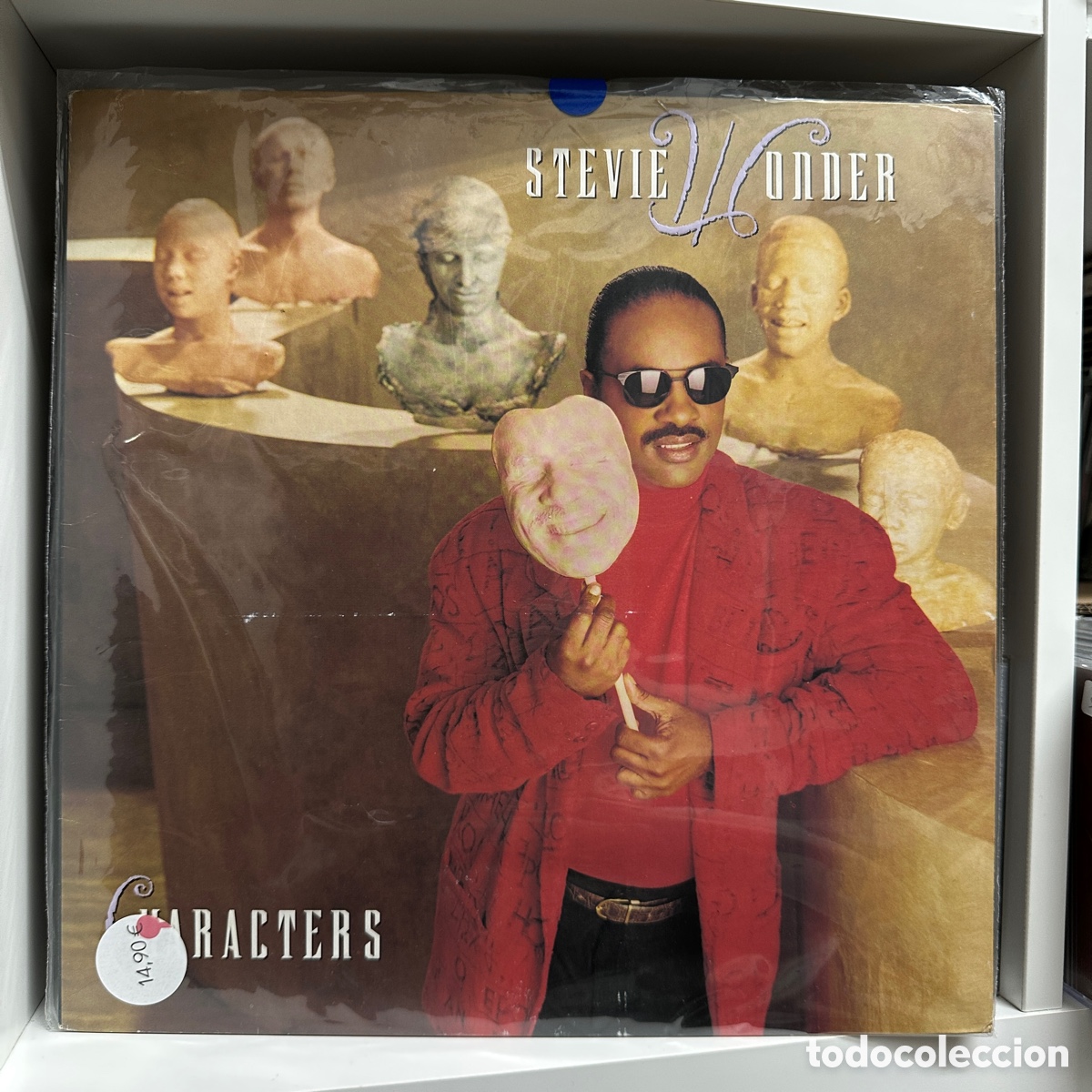 Discos de vinilo: Stevie Wonder - Characters (LP) - Foto 1
