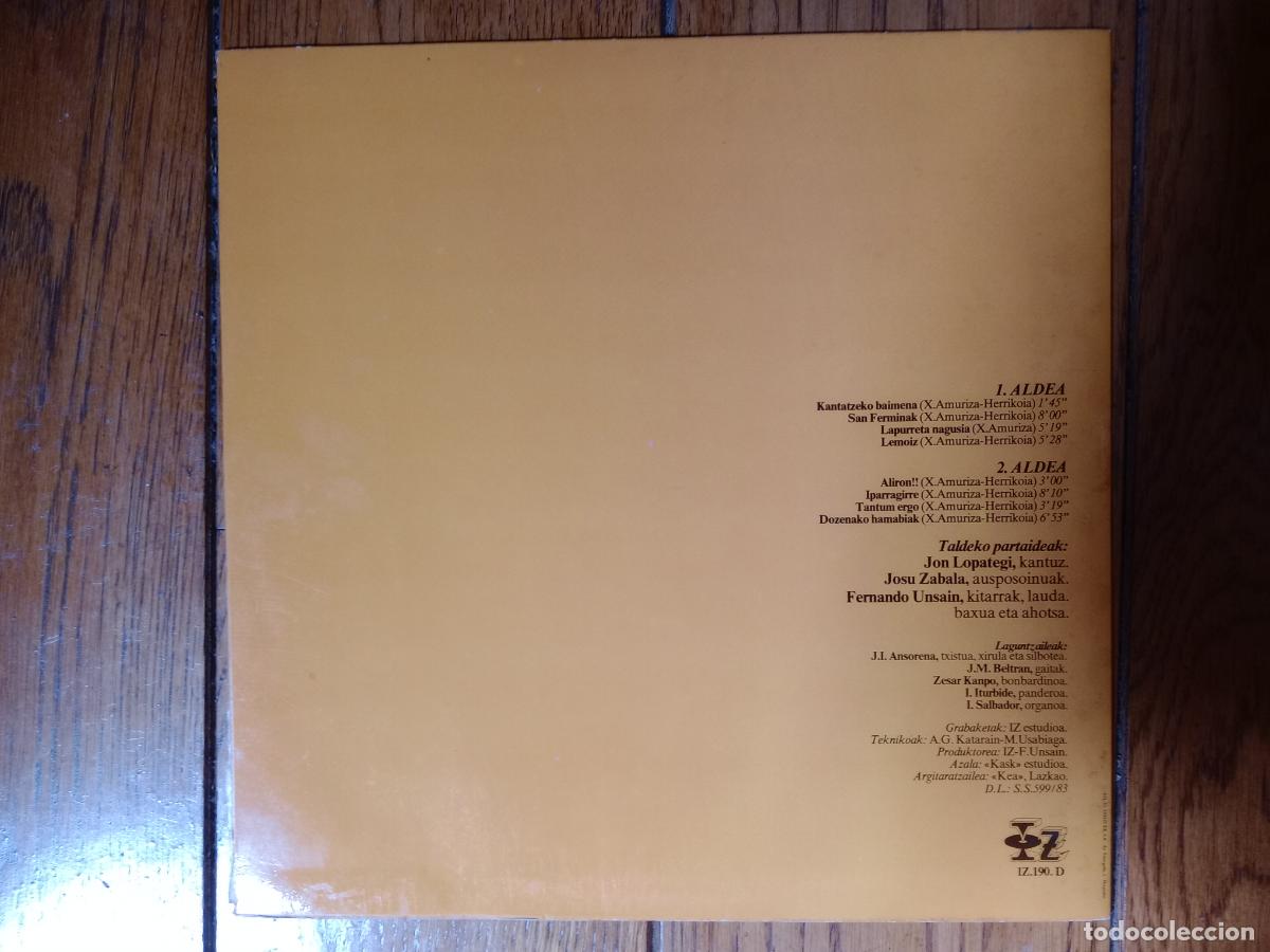 Discos de vinilo: Amuriza - Herriko plazan - Foto 2