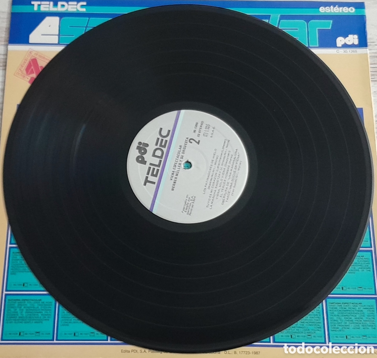 Discos de vinilo: WERNER M&Uuml;LLER Y SU ORQUESTA - VIENA - TELDEC - PDI - Foto 4