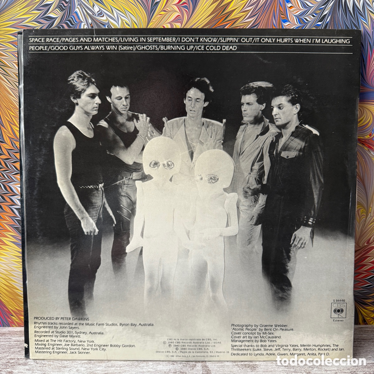 Discos de vinilo: Mi-Sex - Space Race (LP) - Foto 2