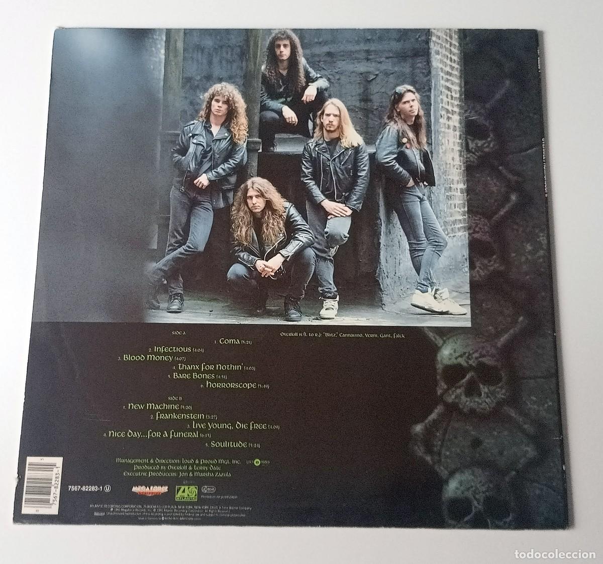 Discos de vinilo: LP OVERKILL - HORRORSCOPE - Foto 2