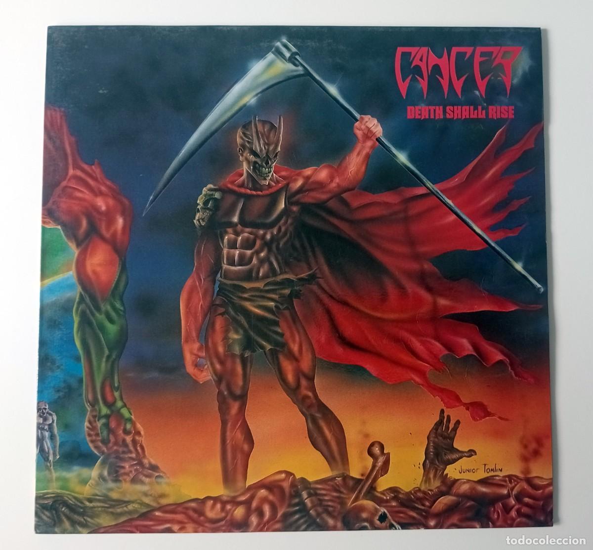 Discos de vinilo: LP CANCER - DEATH SHALL RISE - Foto 1