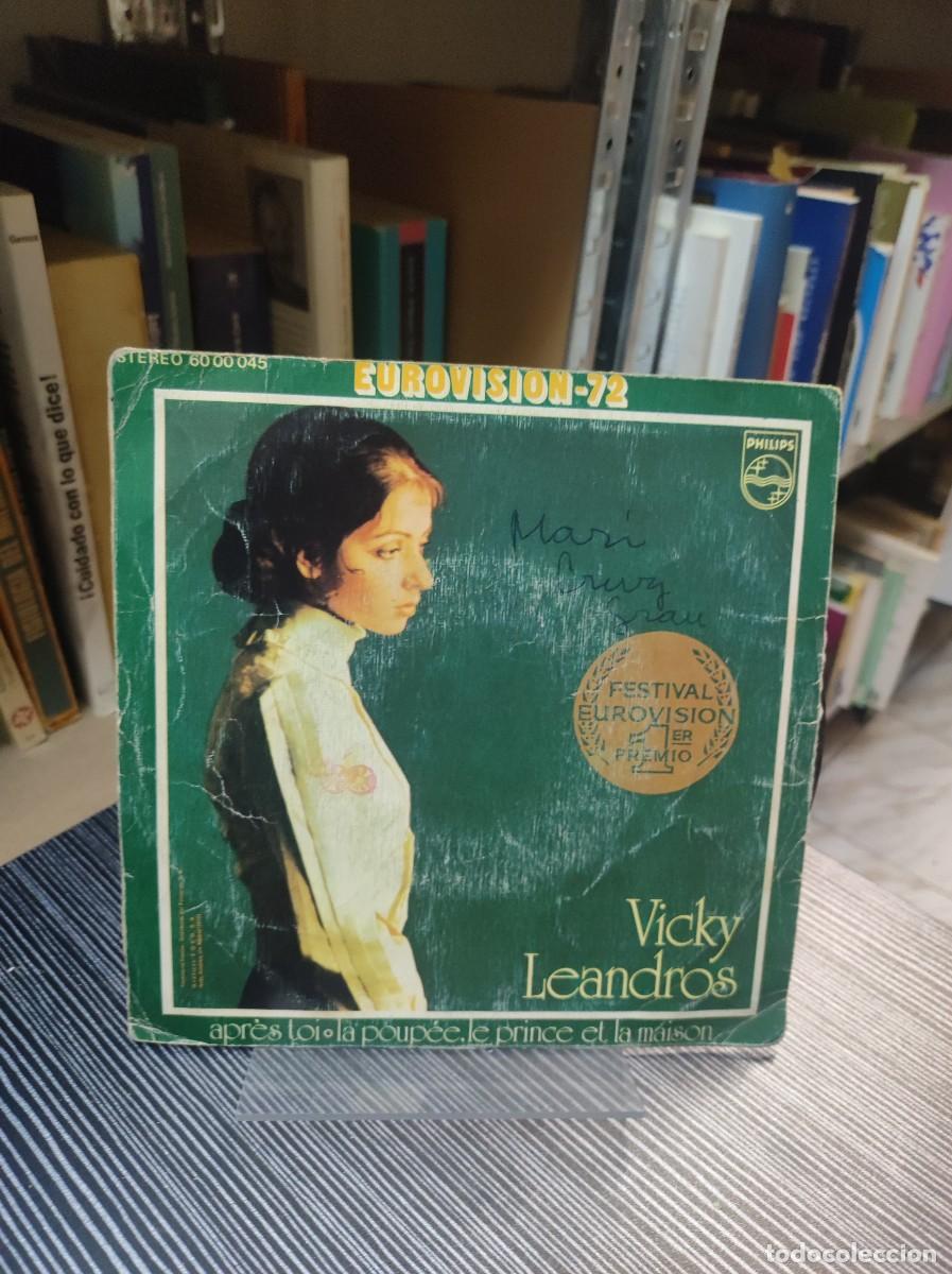 Discos de vinilo: VICKY LEANDROS EUROVISION 72 - Foto 1