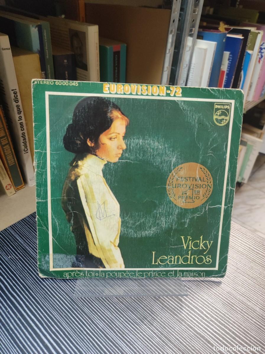 Discos de vinilo: VICKY LEANDROS EUROVISION 72 - Foto 2