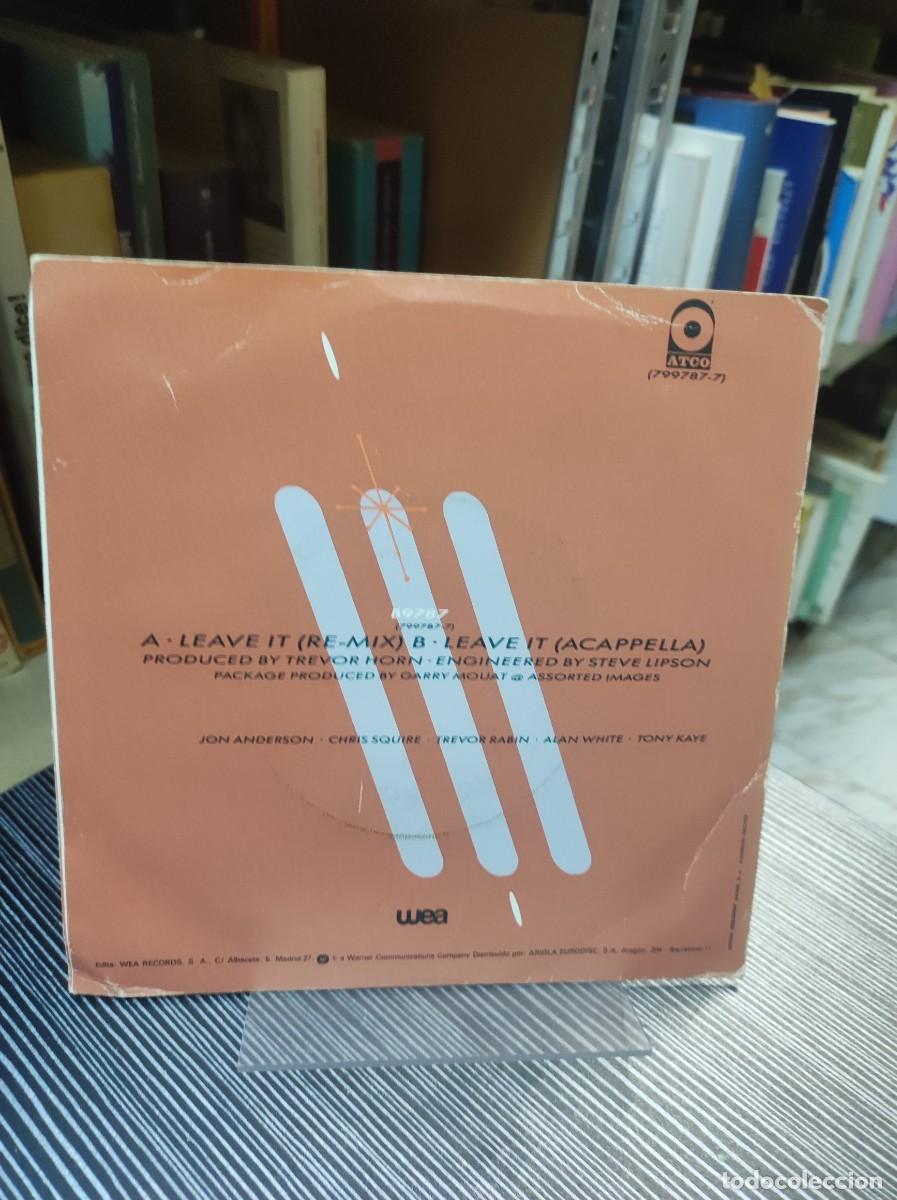 Discos de vinilo: Yes &ndash; Leave it -pop, Prog Rock - Foto 2