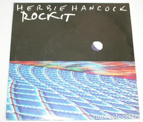 Discos de vinilo: Herbie Hancock 45t Rock it VG++ EX - Foto 1