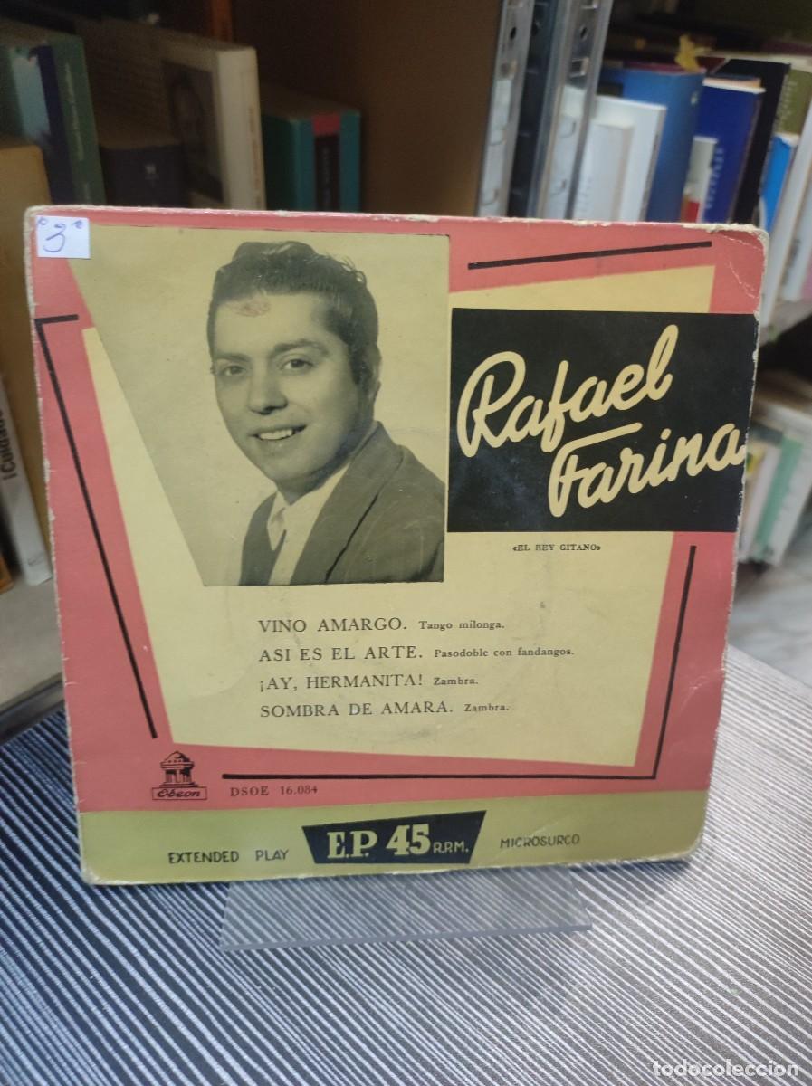 Discos de vinilo: Rafael Farina &ndash; Vino Amargo - Foto 1