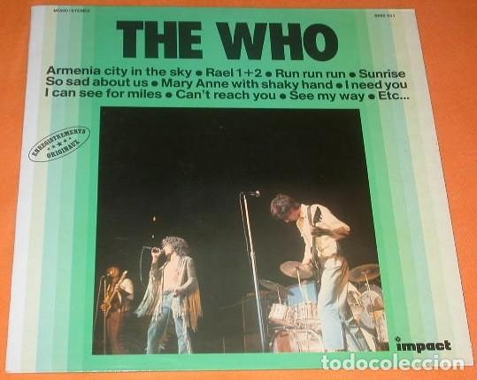 Discos de vinilo: the who 33t impact EX NM - Foto 1