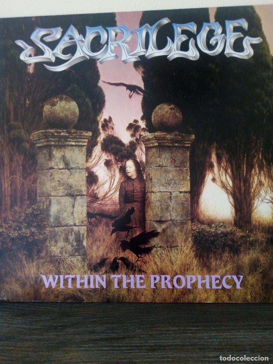Discos de vinilo: Sacrilege, within The prophecy 1987. - Foto 1