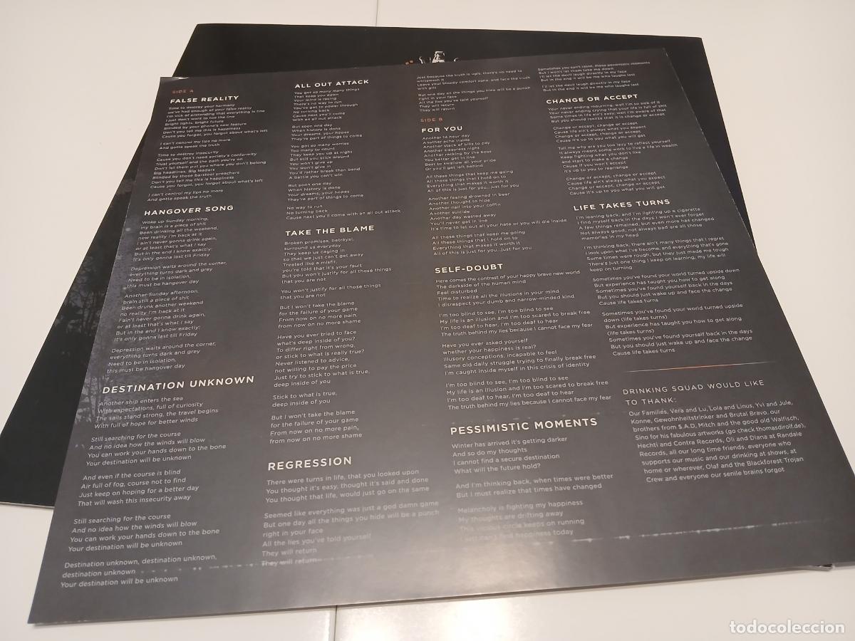 Discos de vinilo: DRINKING SQUAD -DESTINATION UNKNOWN- (2019) LP DISCO VINILO - Foto 7