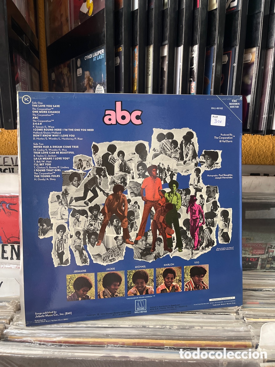Discos de vinilo: jackson five 5 abc jackson five - Foto 2