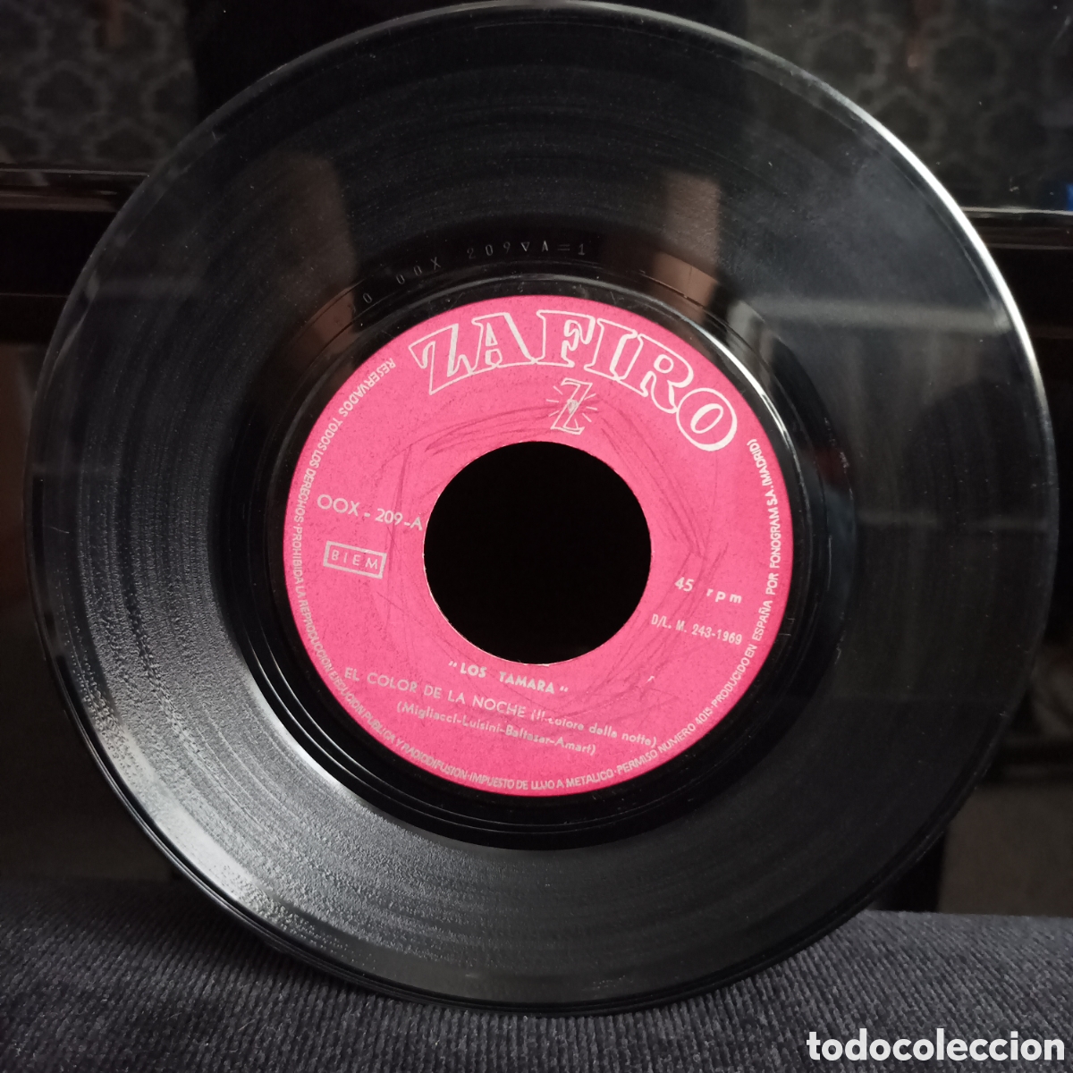 Discos de vinilo: Los Tamara - El Color De La Noche 1969 - Foto 3