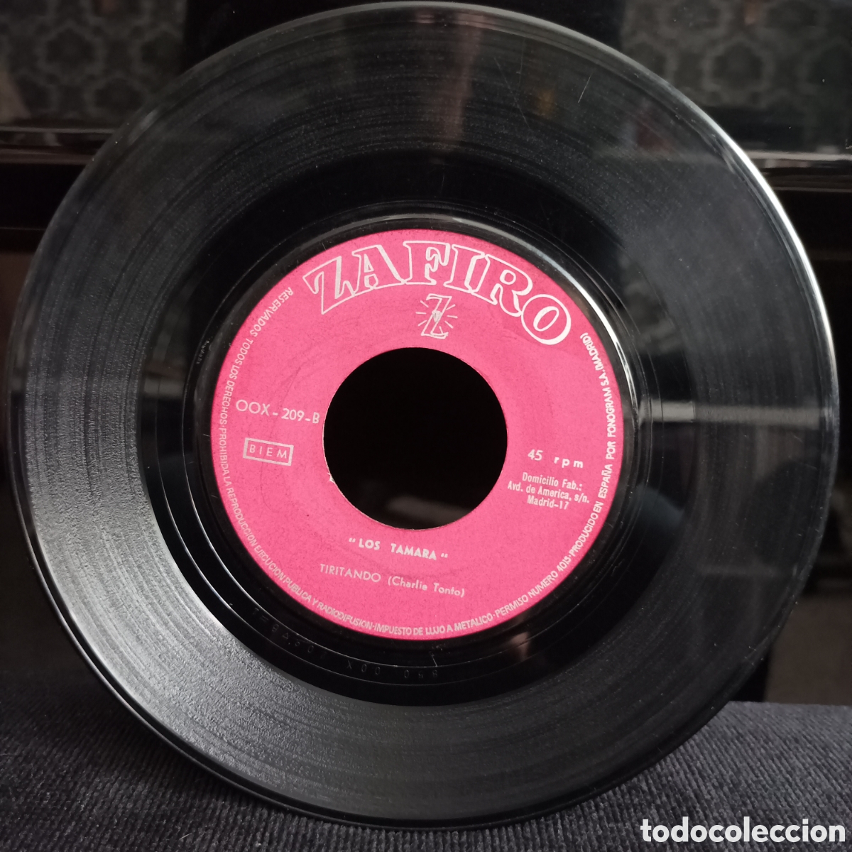 Discos de vinilo: Los Tamara - El Color De La Noche 1969 - Foto 4