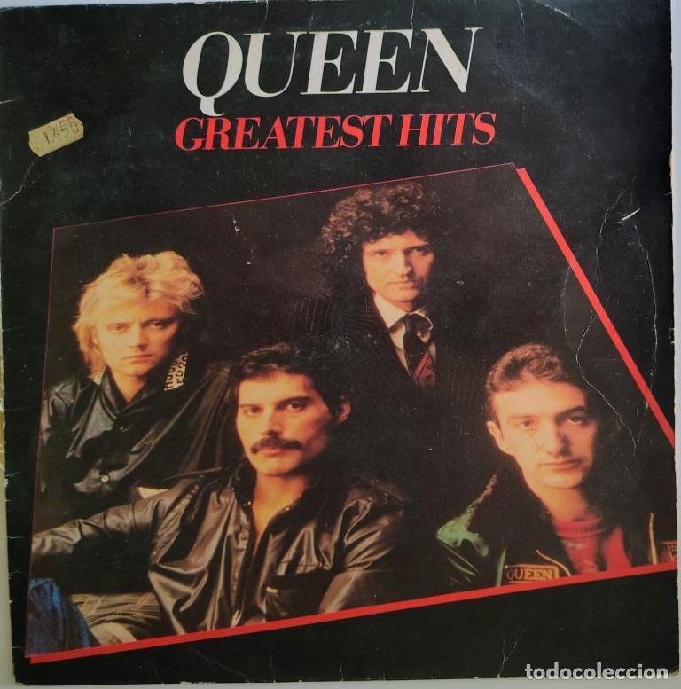Discos de vinilo: Queen. Greatest Hits. Emi-Odeon, Spain 1981 solo cubierta - Foto 1