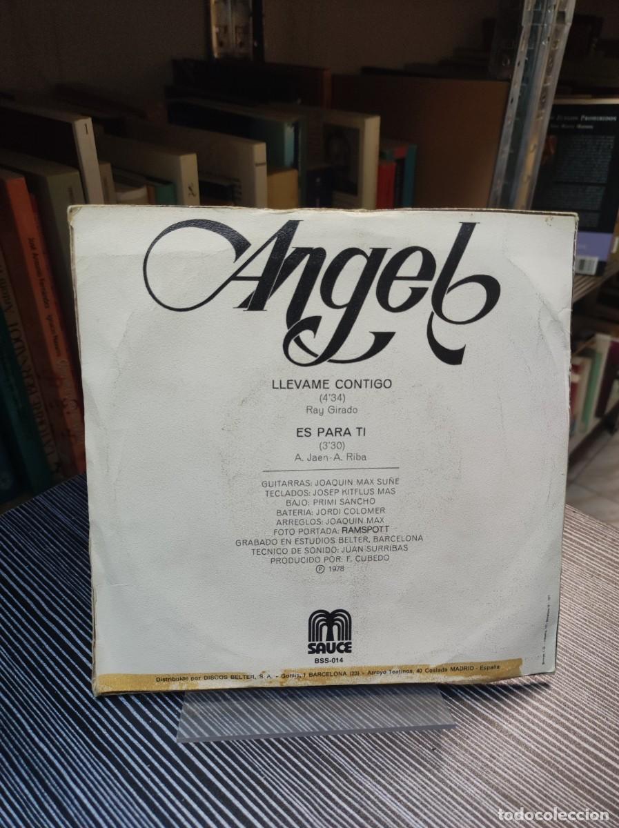 Discos de vinilo: Angel &ndash; Ll&eacute;vame Contigo - Foto 2