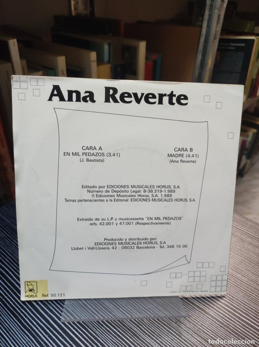 Discos de vinilo: Ana Reverte &ndash; En Mil Pedazos - Foto 2