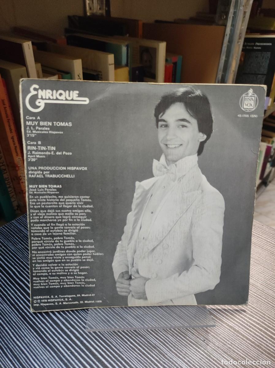 Discos de vinilo: Enrique &ndash; Muy Bi&eacute;n Tom&aacute;s - Foto 2