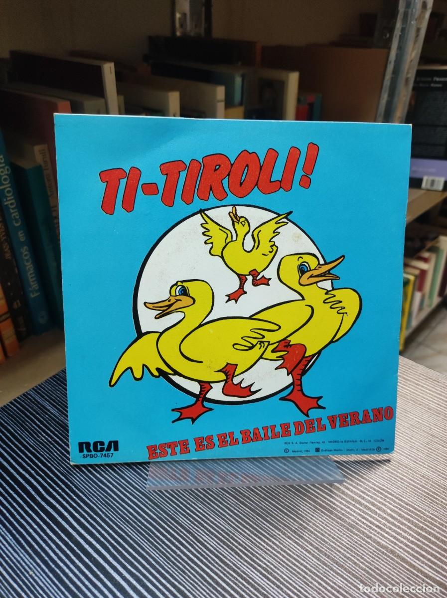 Discos de vinilo: TI-TIROLI! ESTE ES EL BAILE DEL VERANO - Foto 2