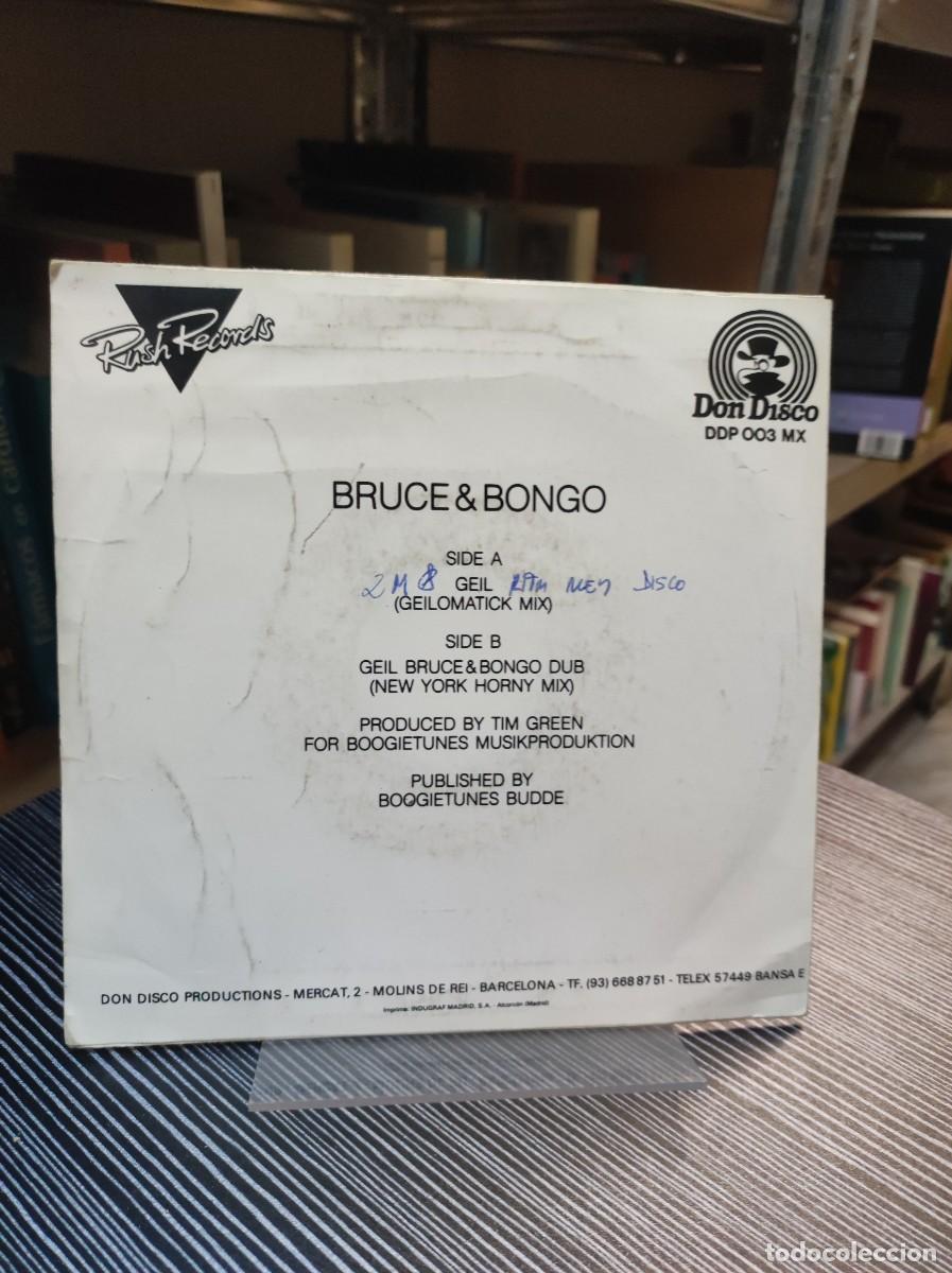 Discos de vinilo: Bruce & Bongo &ndash; Geil - Foto 2