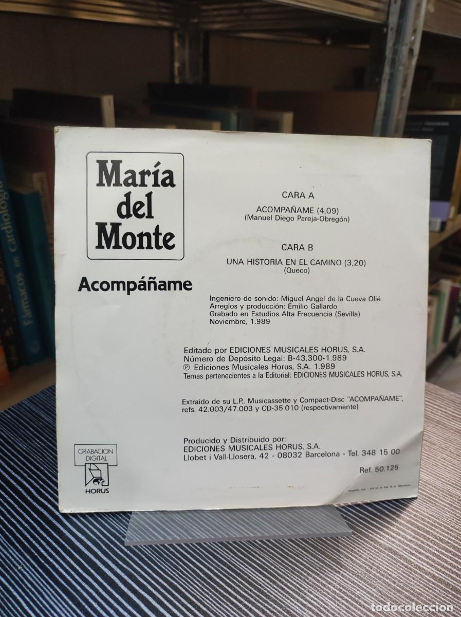 Discos de vinilo: Mar&iacute;a Del Monte &ndash; Acomp&aacute;&ntilde;ame - Foto 2