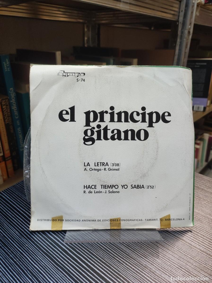 Discos de vinilo: El Principe Gitano &ndash; La Letra - Foto 2