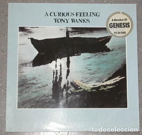 Discos de vinilo: tony banks 33t a courious feeling EX EX - Foto 1