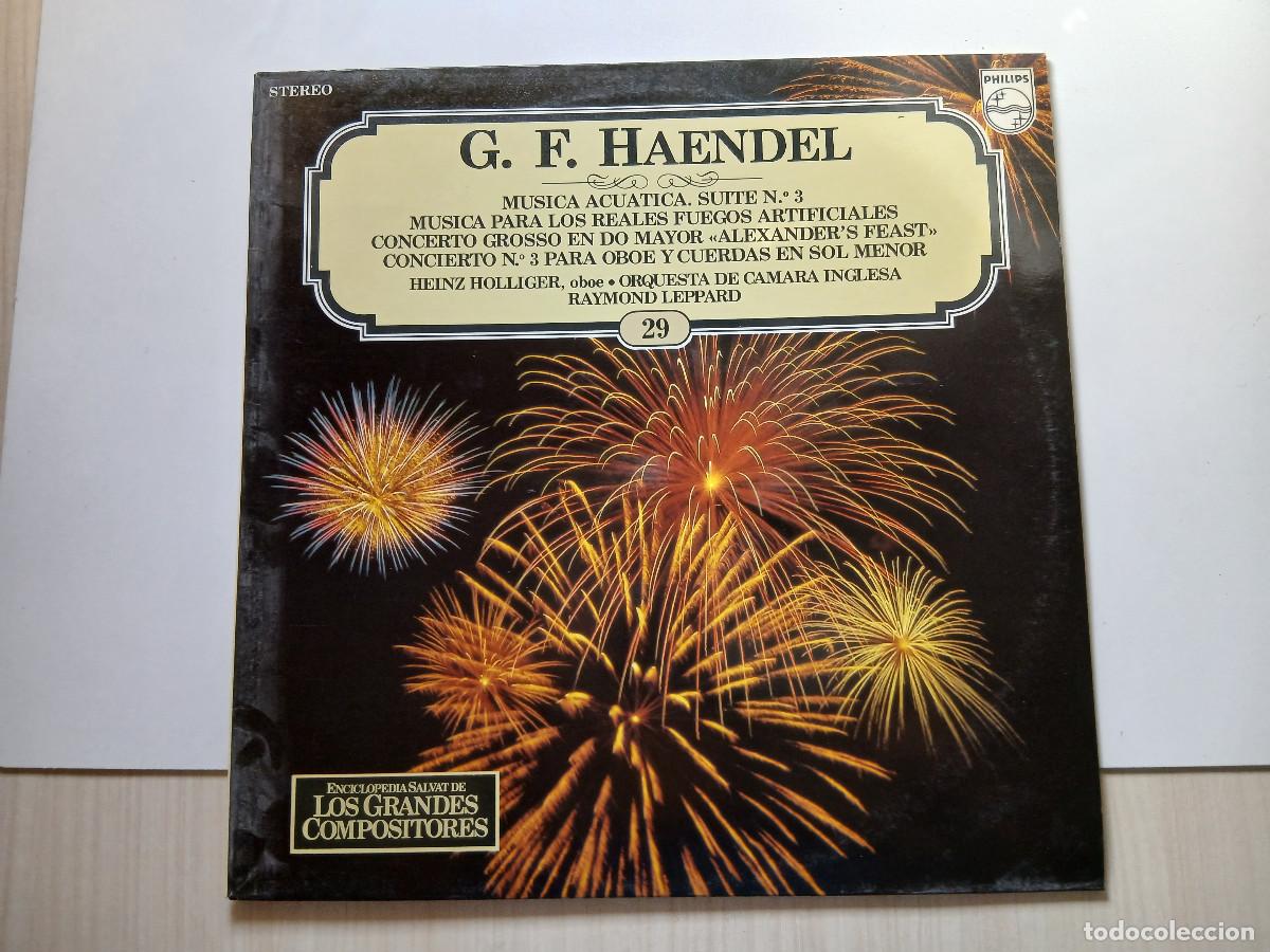 Discos de vinilo: Haendel, M&uacute;sica acu&aacute;tica... - Foto 1