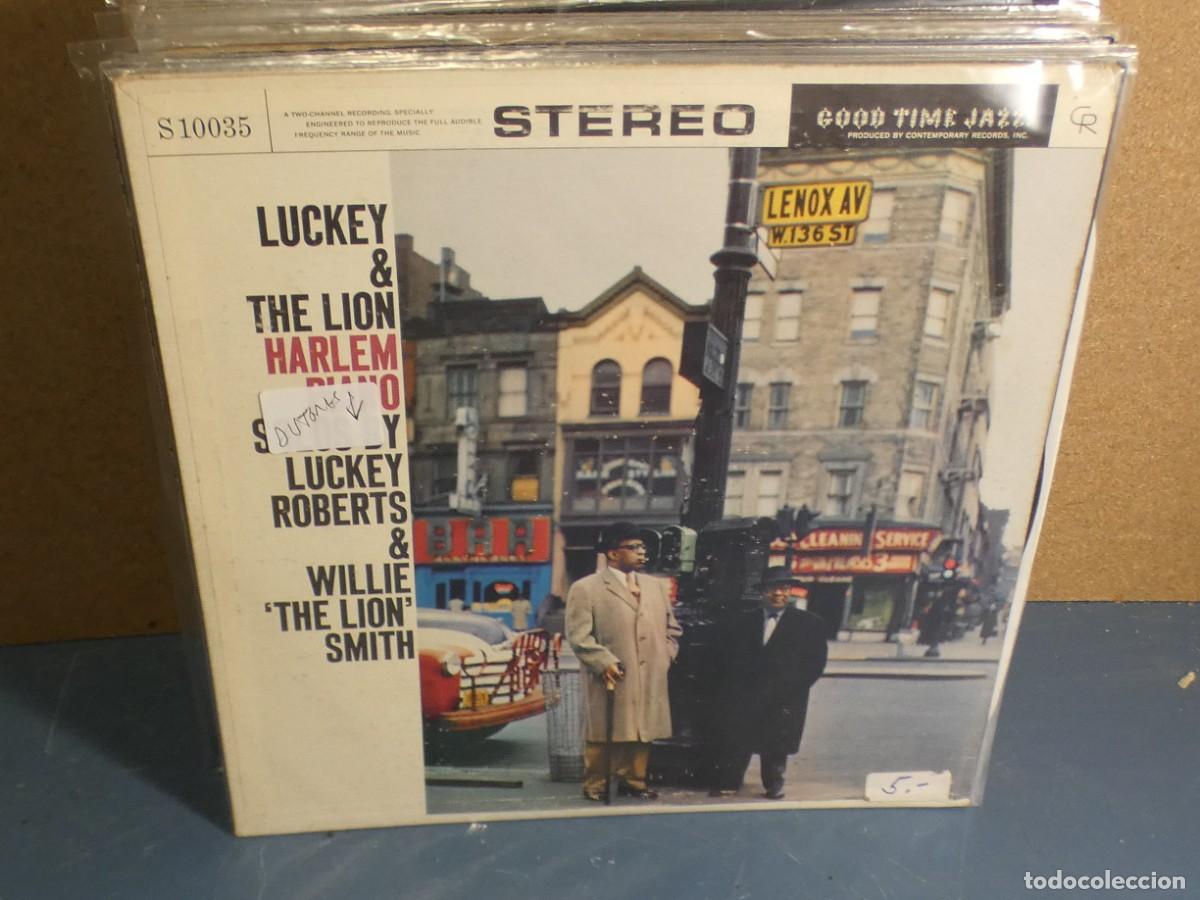 Disques de vinyle: ARKANSAS1980 LOTT481 VINILO ESTADO CORRECTISIMO - LUCKEY ROBERTS & WILLIE THE LION SMITH