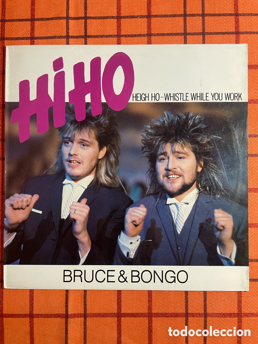 Discos de vinilo: Maxi Bruce & Bongo - Hi Ho (Heigh Ho - Whistle While You Work) - Foto 1