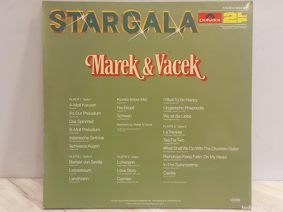 Discos de vinilo: MAREK & VACEK / STARGALA / DOBLE LP GATEFOLD-POLYDOR-1977 / MBC. ***/*** - Foto 3