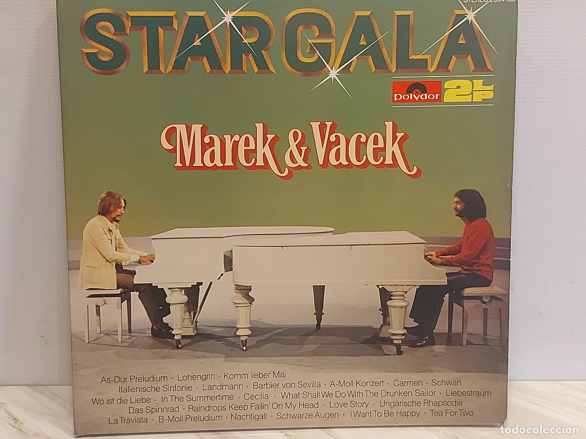 Discos de vinilo: MAREK & VACEK / STARGALA / DOBLE LP GATEFOLD-POLYDOR-1977 / MBC. ***/*** - Foto 1