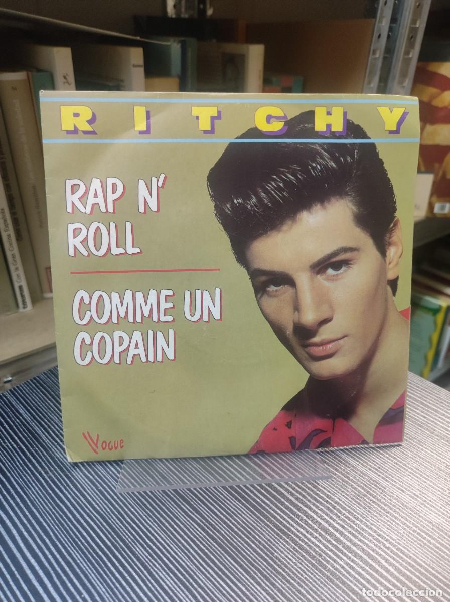 Discos de vinilo: Ritchy &ndash; Rap N Roll / Comme Un Copain - Foto 1