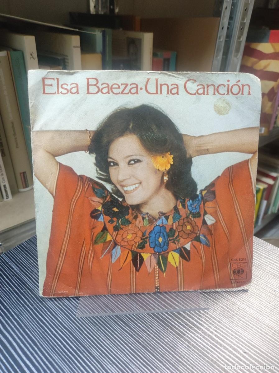 Discos de vinilo: Elsa Baeza &ndash; Una Canci&oacute;n - Foto 1