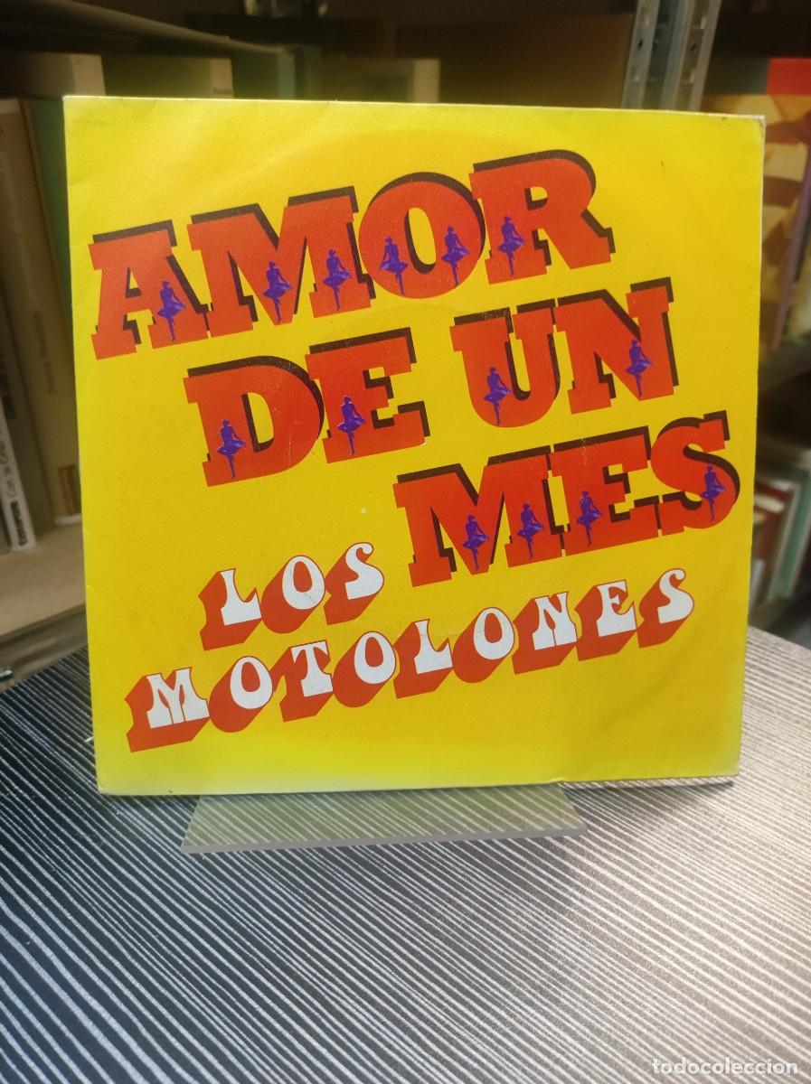 Discos de vinilo: Los Motolones &ndash; Amor De Un Mes - Foto 1