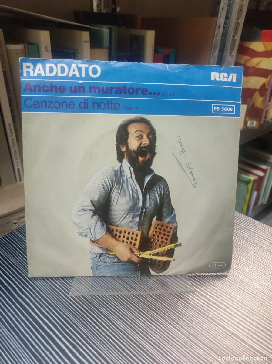 Discos de vinilo: Raddato &ndash; Anche Un Muratore... - Foto 1