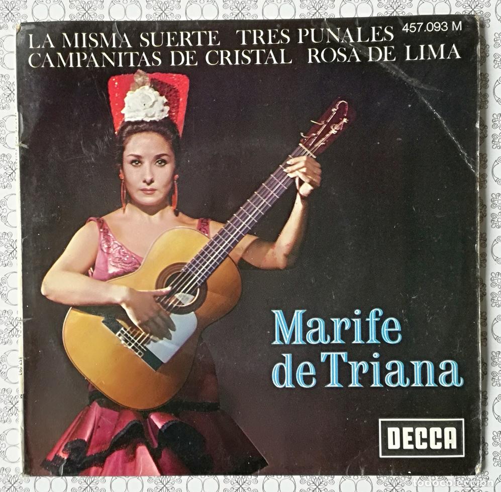 Discos de vinilo: Disco vinilo single: Marife de Triana - Foto 1