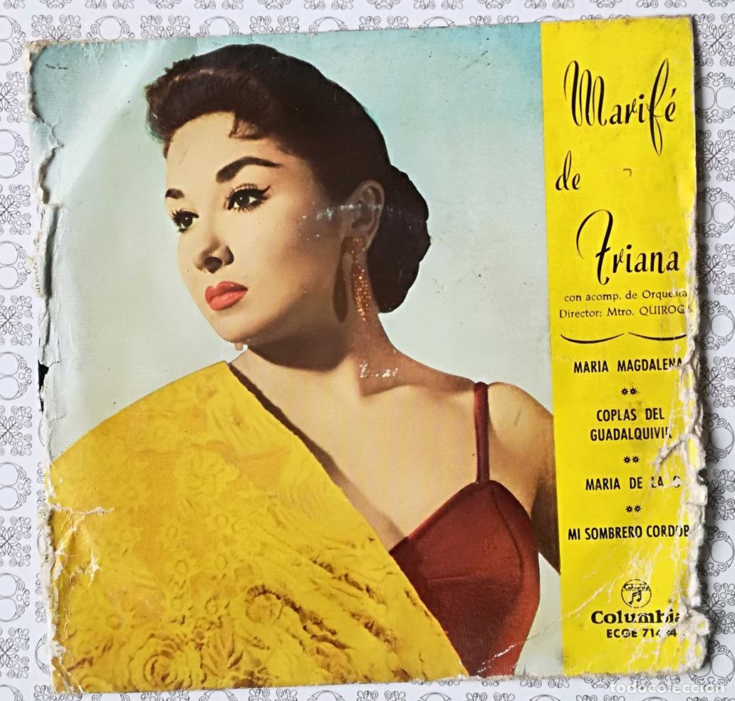 Discos de vinilo: Disco vinilo single: Marife de Triana - Foto 1