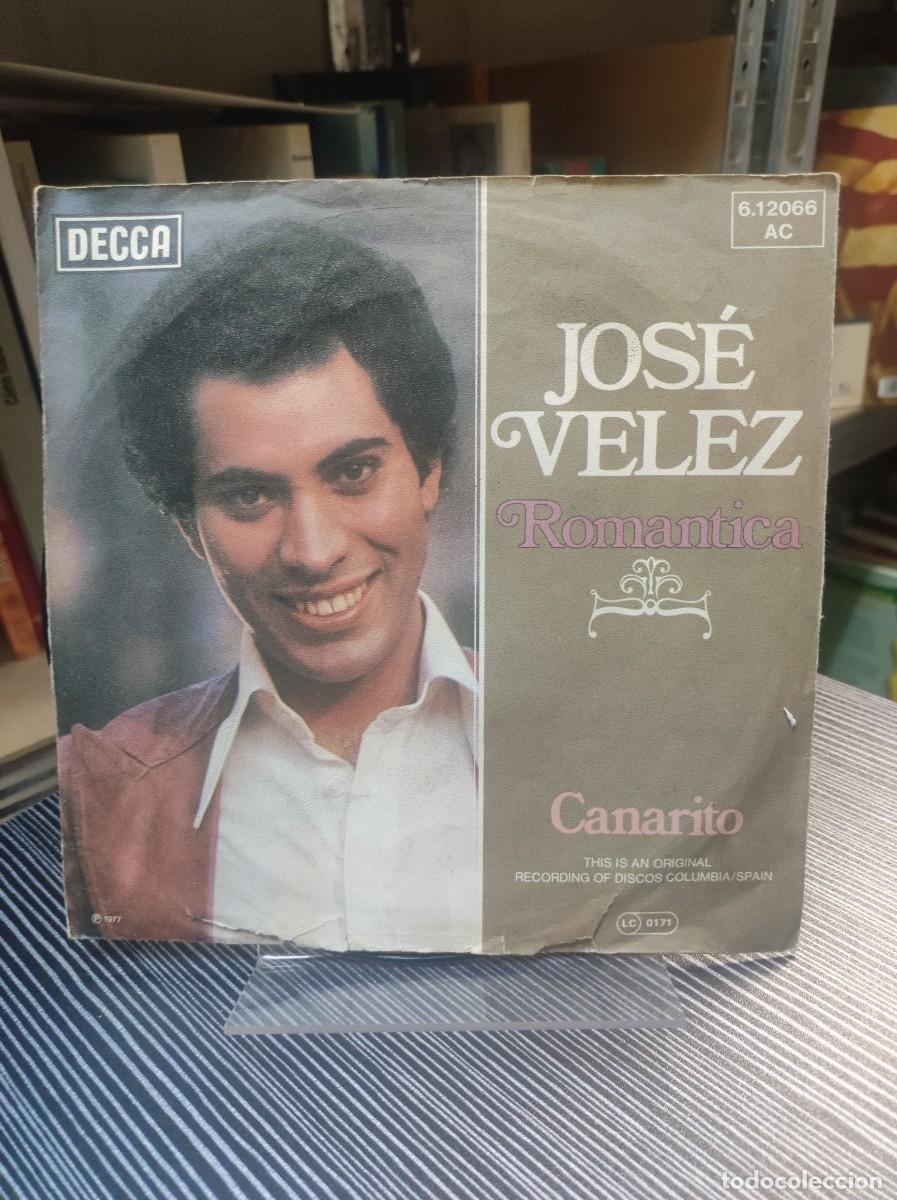 Discos de vinilo: Jose Velez &ndash; Rom&aacute;ntica - Foto 1