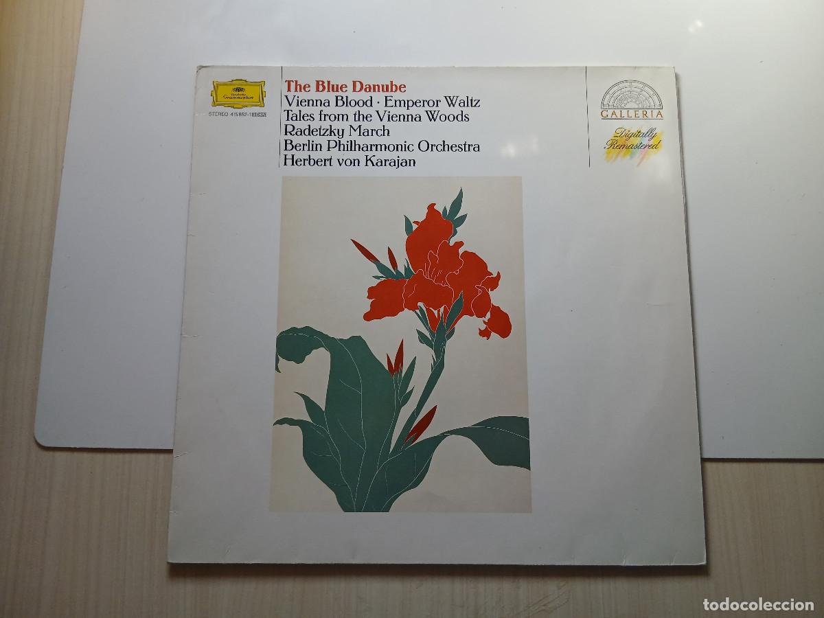 Discos de vinilo: The blue Danube. Vienna Blood - Foto 1