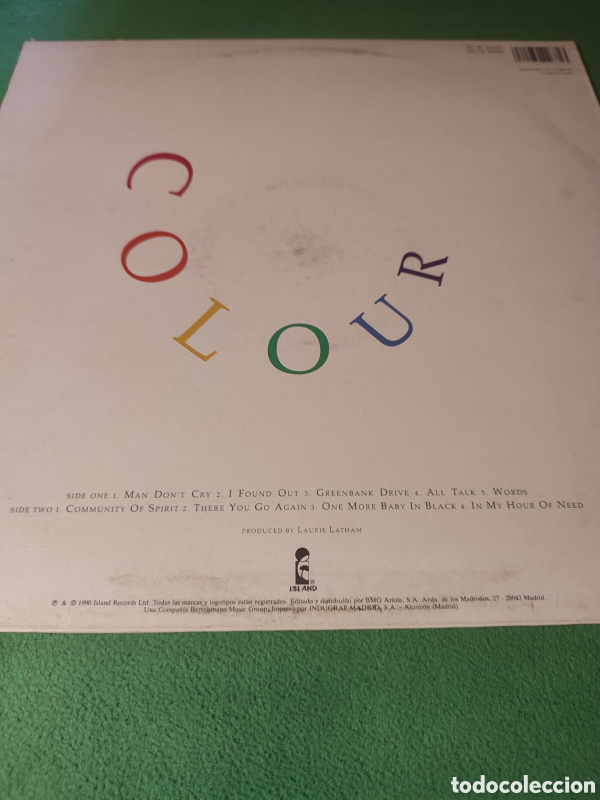 Discos de vinilo: The Christians - Colour Edici&oacute;n 1990 - Foto 4