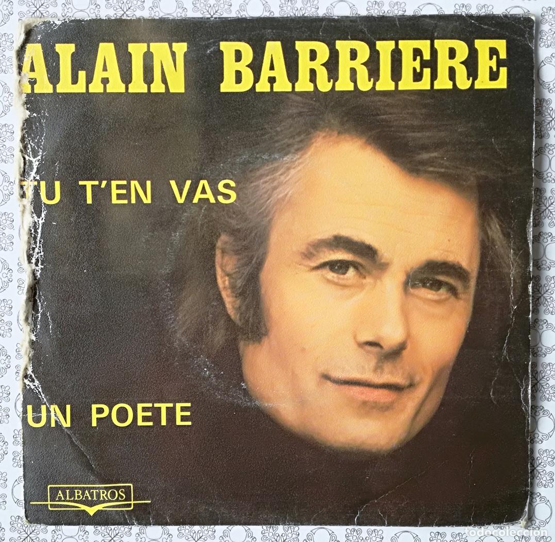 Discos de vinilo: Disco vinilo single: Alain Barriere - Foto 1